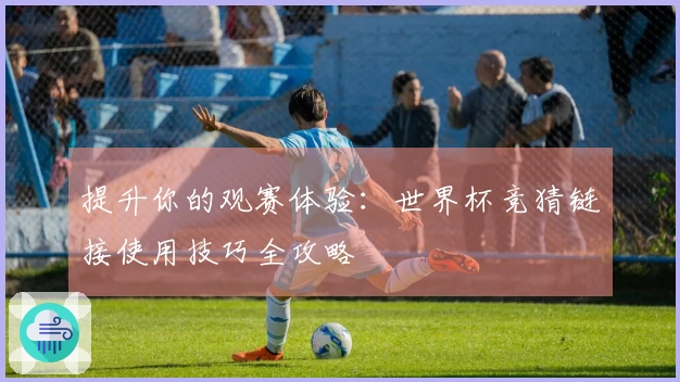 提升你的观赛体验：世界杯竞猜链接使用技巧全攻略