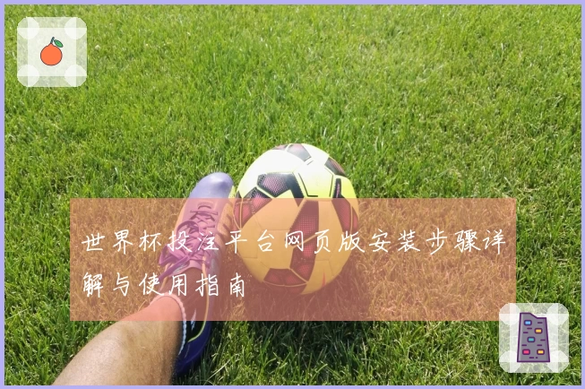 世界杯投注平台网页版安装步骤详解与使用指南